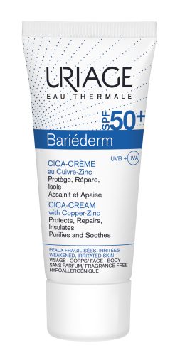 URIAGE, Uriage Bariéderm Cica-Creme mit Kupfer-Zink SPF 50+