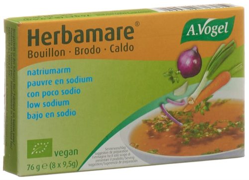 A. Vogel, A. Vogel Herbamare Bouillon Plantaforce natriumarm Würfel (8 x 9.5g)
