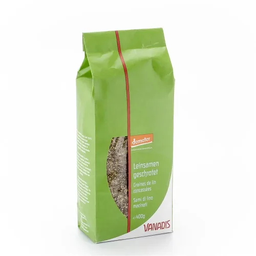 VANADIS, VANADIS Leinsamen geschrotet (400g)