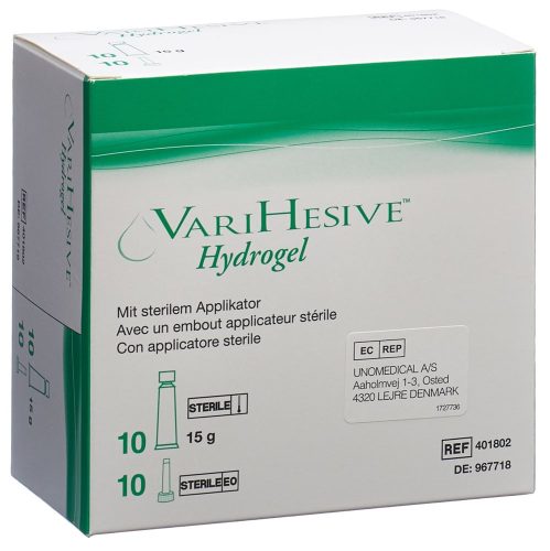 Varihesive, VariHesive Hydrogel mit sterilen Applikatoren (10x15g)