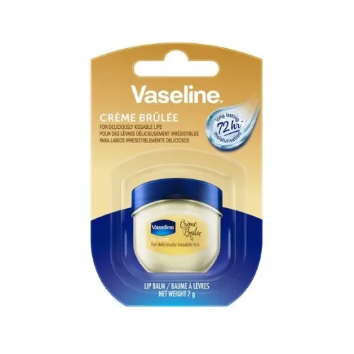 Vaseline, Vaseline Lip Therapy Jar Lippenbalsam 7 g Creme Brulee