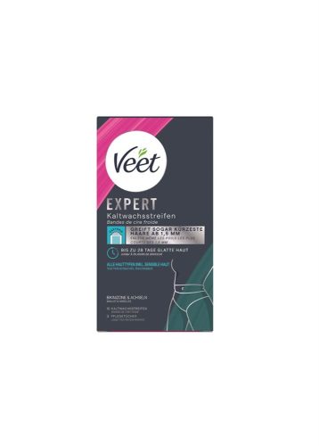 Veet, Veet - Expert Kaltwachsstreifen Bikini & Achsel, 16STK