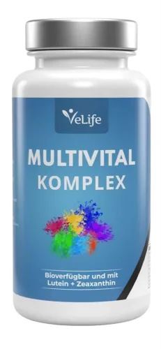 VeLife, VeLife Multivital Komplex Kapseln (60 Stk)