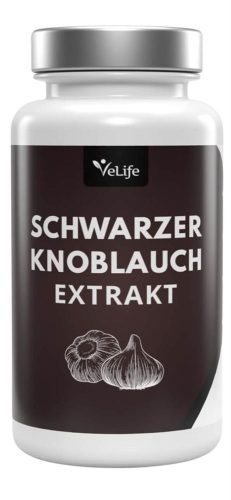 VeLife, VeLife Schwarzer Knoblauch Extrakt Kapseln (90 Stk)