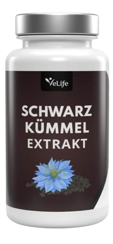 VeLife, VeLife Schwarzkümmel Extrakt Kapseln (60 Stk)