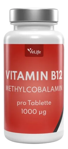 VeLife, VeLife Vitamin B12 Tabletten 1000mcg (180 Stk)