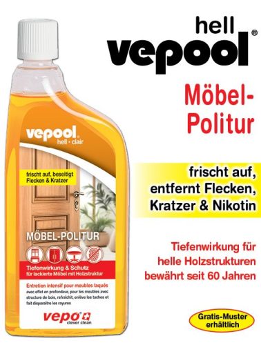 Vepool, Vepool Möbelpolitur hell (300ml)