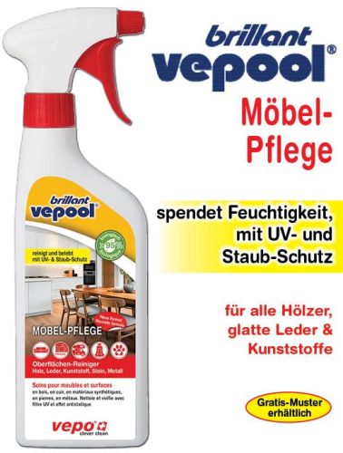 VEPO, VEPOOL BRILLANT Möbelpflege Vapo (500ml)