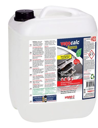 vepocalc, vepocalc Express Schnell- und Steamer-Entkalker Nachfüllkanister (10 Liter)
