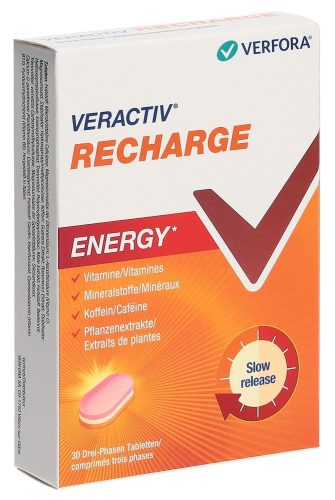 Verfora AG, Veractiv Recharge Drei-Phasen-Tabletten 30 Stück