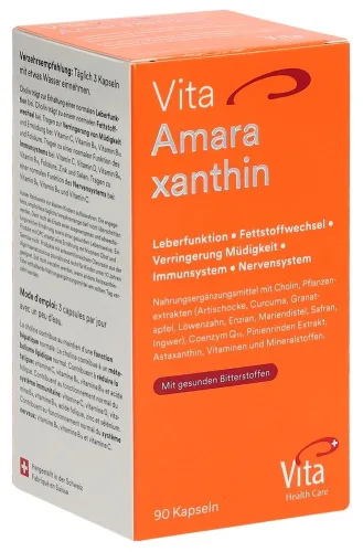 Vita Care AG, Vita Amaraxanthin DTX Kapseln (90 Stk)