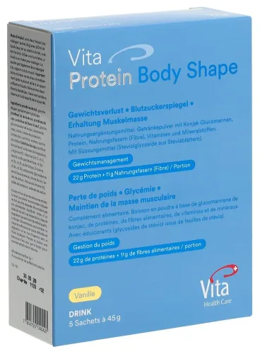Vita Care AG, Vita Protein Body Shape Sachets (5x45g)
