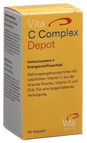 Vita Care AG, Vita C Complex Depot (90 Kapseln)