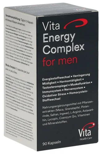 Vita Care AG, Vita Energy Complex for men (90 Kapseln)
