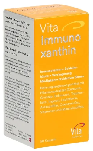 Vita Care AG, Vita Immunoxanthin Kapseln (50 Stk)