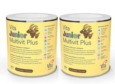 Vita Care AG, Vita Health Care Junior Multivit Plus Pulver (2x300g)