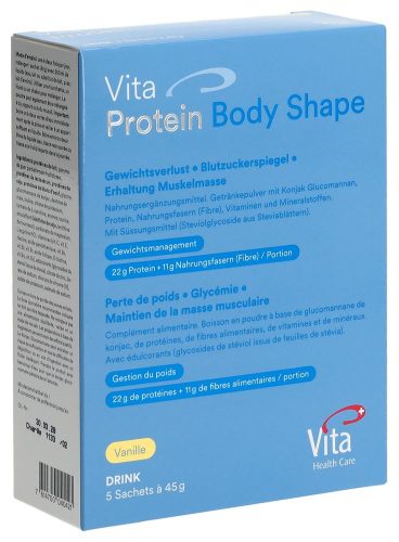 Vita Care AG, Vita Protein Body Shape Sachets (5x45g)