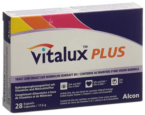Vitalux, Vitalux Plus Kapseln (28 Stk)