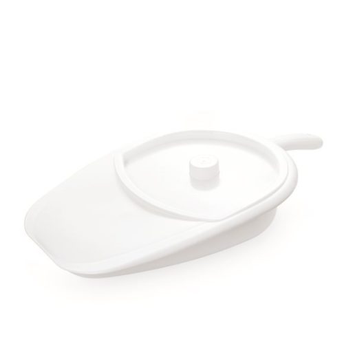 VITILITY, VITILITY Bettpfanne mit Deckel weiss (1 Stk)