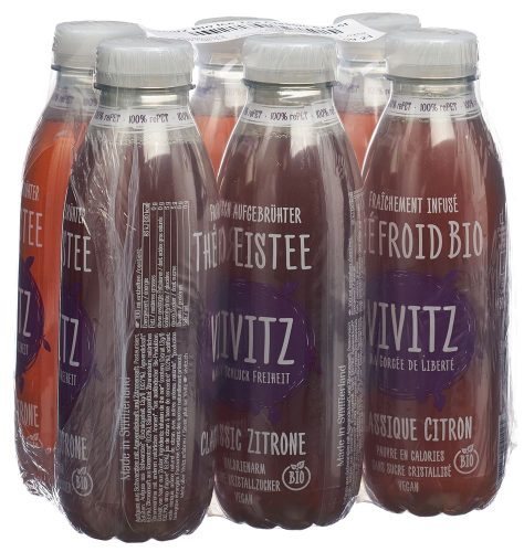 VIVITZ, VIVITZ Bio Eistee Classic Zitrone (6x5dl)