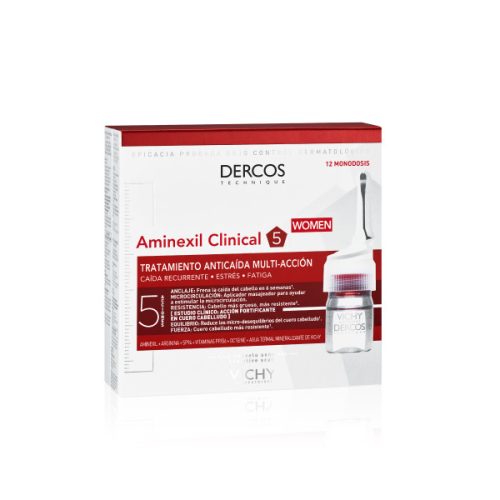 VICHY, VICHY Dercos Aminexil Clinical 5 für Frauen (21x6ml)