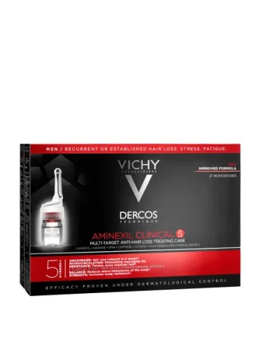 VICHY, VICHY Dercos Aminexil Clinical 5 für Männer (21x6ml)
