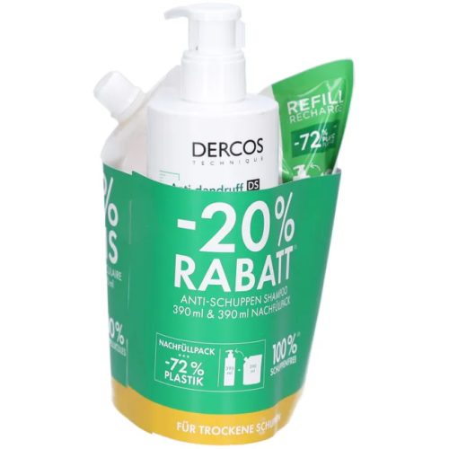 Vichy, Vichy Anti-Schuppen Shampoo trocken + Nachfüllpack