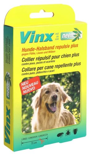 VINX, Vinx Neem Kräuter Halsband Hund grün
