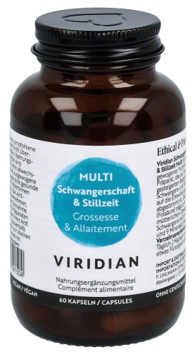 Viridian Nutrition, Viridian Schwangerschaft & Stillzeit MULTI Kapseln (60 Stk)