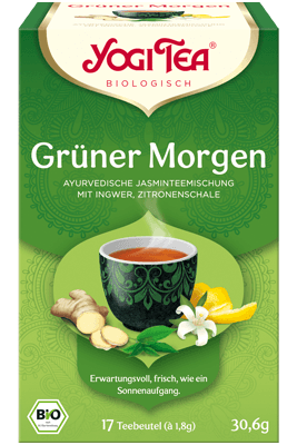 Yogi Tea, Yogi Tea Grüner Morgen (17 Beutel)