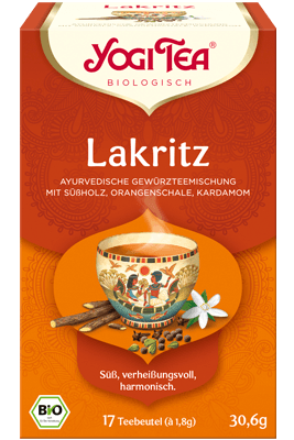 YogiTea, YOGI TEA Lakritz Egyptian Spice 17 Btl 1.8 g