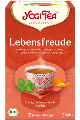 YogiTea, YOGI TEA Lebensfreude Tee 17 Btl 1.8 g
