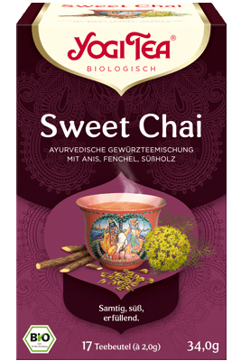YogiTea, YOGI TEA Sweet Chai 17 Btl 2 g