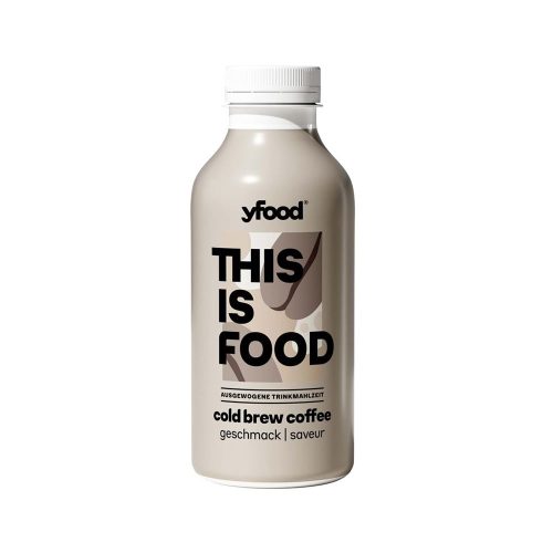 yfood, YFood Trinkmahlzeit Cold Brew Coffee (500ml)