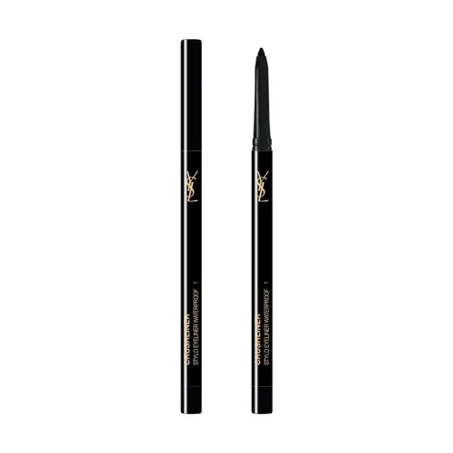 Yves Saint Laurent, Yves Saint Laurent Crushliner Stylo Waterproof Eyeliner 0,35 g 1 - NOIR INTENSE