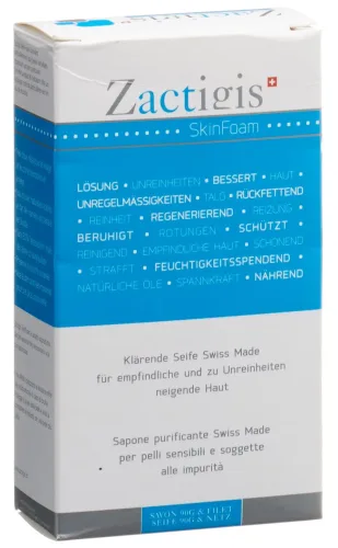 CosmeTec, Zactigis SkinFoam klärende Seife (90g)