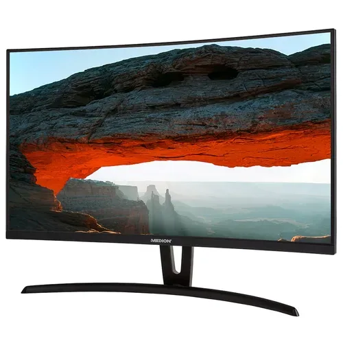 Medion, MEDION P52720 (MD 22020) Curved Monitor, 68,6 cm (27'') Full HD Display, integrierte Lautsprecher, HDMI®