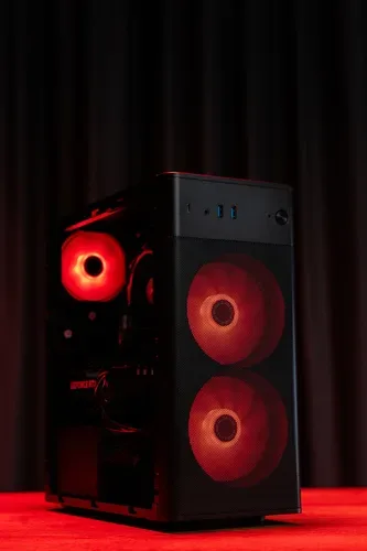 ERAZER, ERAZER ERAZER Recon E45 Core Gaming PC, AMD Ryzen? 5 5500, Windows 11 Home, NVIDIA® GeForce RTX? 4060, 1 TB SSD, 16 GB RAM