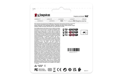Kingston, Kingston - microSDHC Industrial pSLC, Schwarz, 8 GB