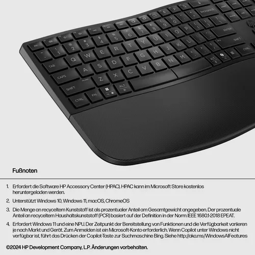 HP, HP 680 Comfort Dual-Mode-Tastatur