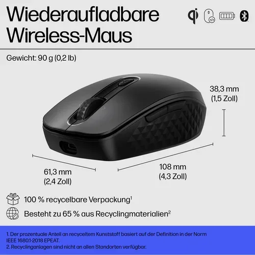 HP, HP 695 Rechargeable Wireless Mouse