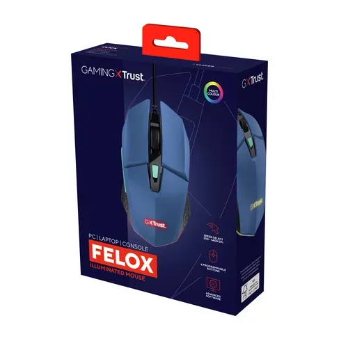 undefined, Trust Gaming-Maus GXT109B FELOX