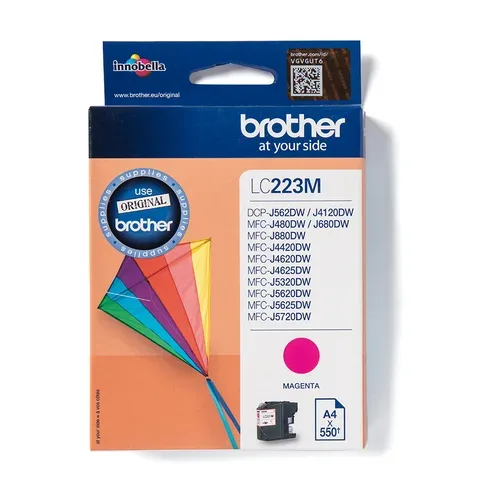 Brother, BROTHER Tintenpatrone magenta LC-223M MFC-J5620DW 550 Seiten