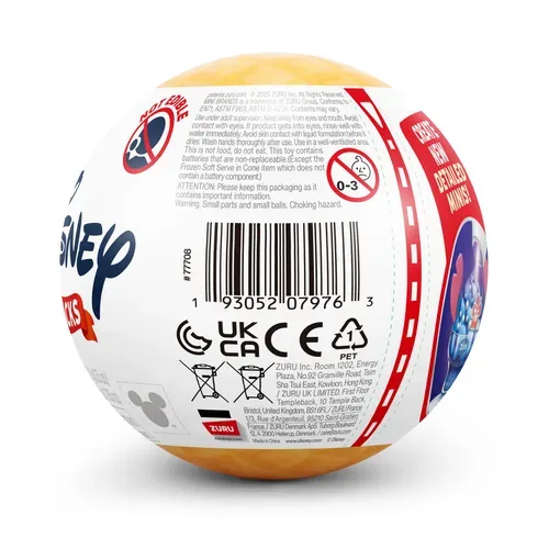 Zuru, Zuru - Mini Snack Kapsel Disney Serie 1, Überraschungspack, Multicolor