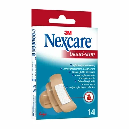3M Deutschland GmbH, Nexcare Blood Stop Pflasterstrips 14 St Pflaster