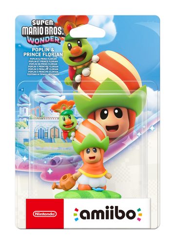 Nintendo, NINTENDO amiibo Poplin & Prinz Florian (Super Mario Bros. Wonder) Spielfigur