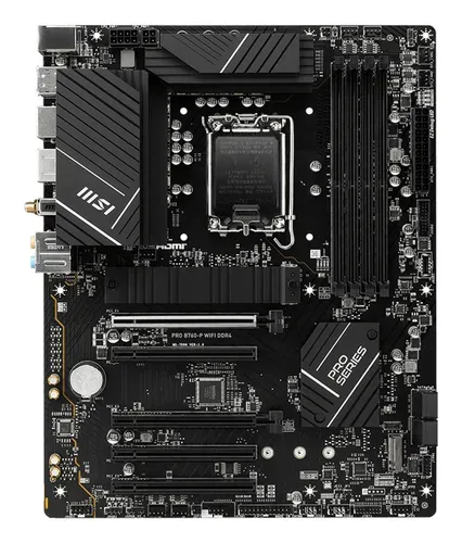 MSI, MSI PRO B760-P WIFI DDR4, Mainboard