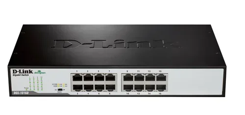 D-LINK, D-Link DGS-1016D/E DGS-1016D Netzwerk Switch 16 Port 1 GBit/s