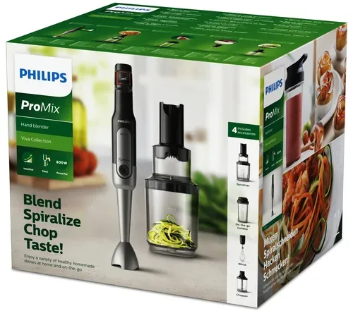 Philips, PHILIPS HR2657/91 ProMix - Stabmixer (Schwarz/Edelstahl)