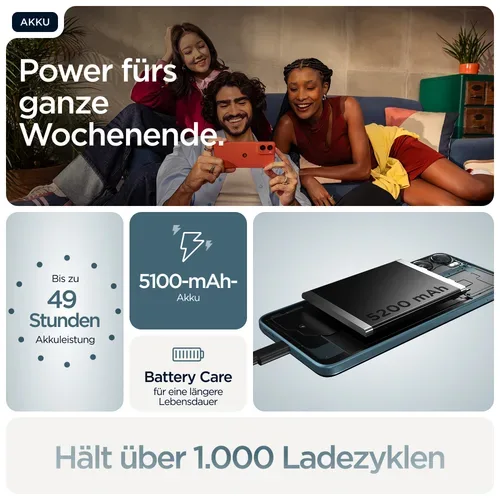 Motorola, MOTOROLA G06 blau 256GB 4G